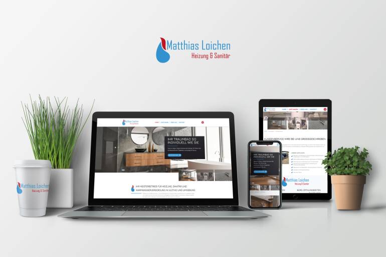 Internetseite Matthias Loichen Heizung & Sanitär
