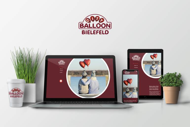 Internetseite City Baloon