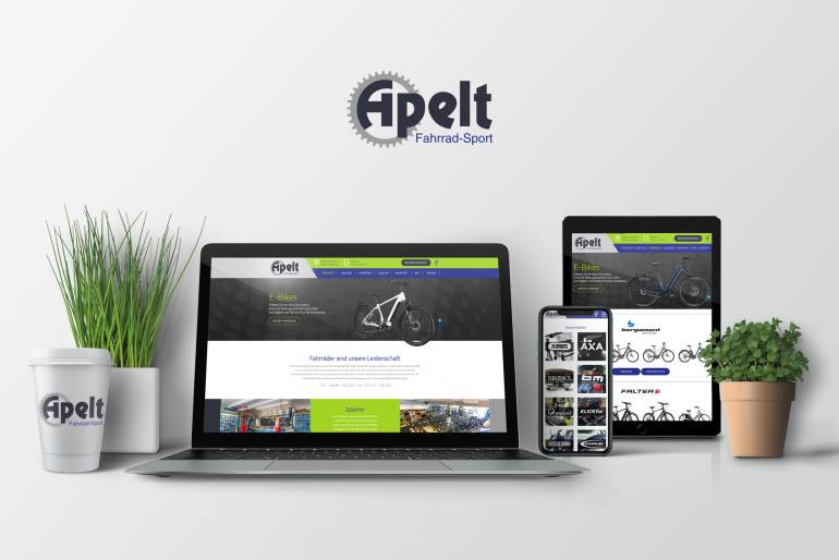 Internetseite Fahrradsport Apelt