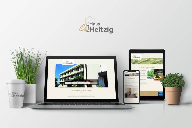 Internetseite Pension Haus Heitzig