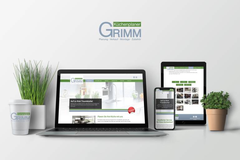 Internetseite Grimm Küchenplaner