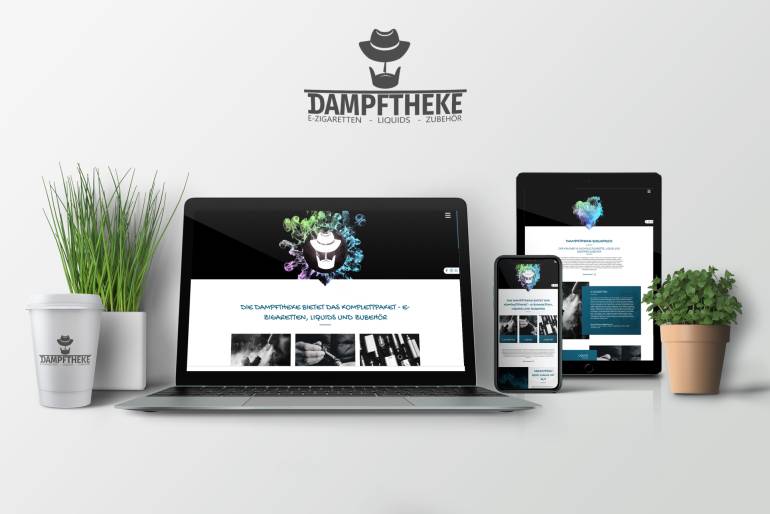 Internetseite Dampftheke Bielefeld