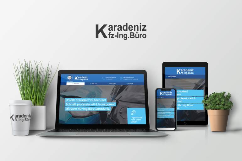 Internetseite KFZ Ing.-Büro Karadeniz