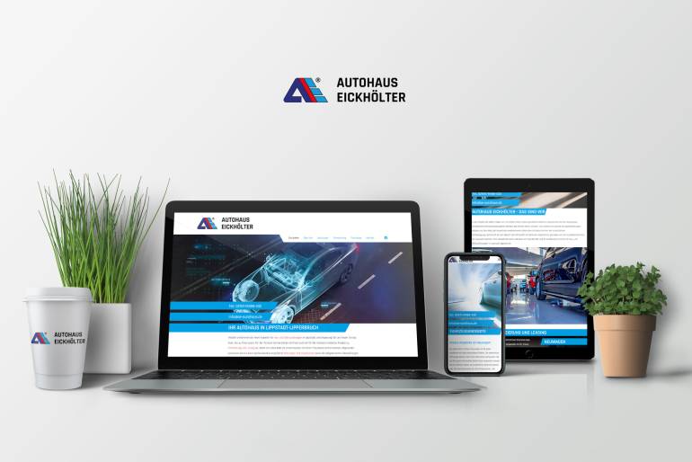 Internetseite AE Autohaus Eickhölter GmbH